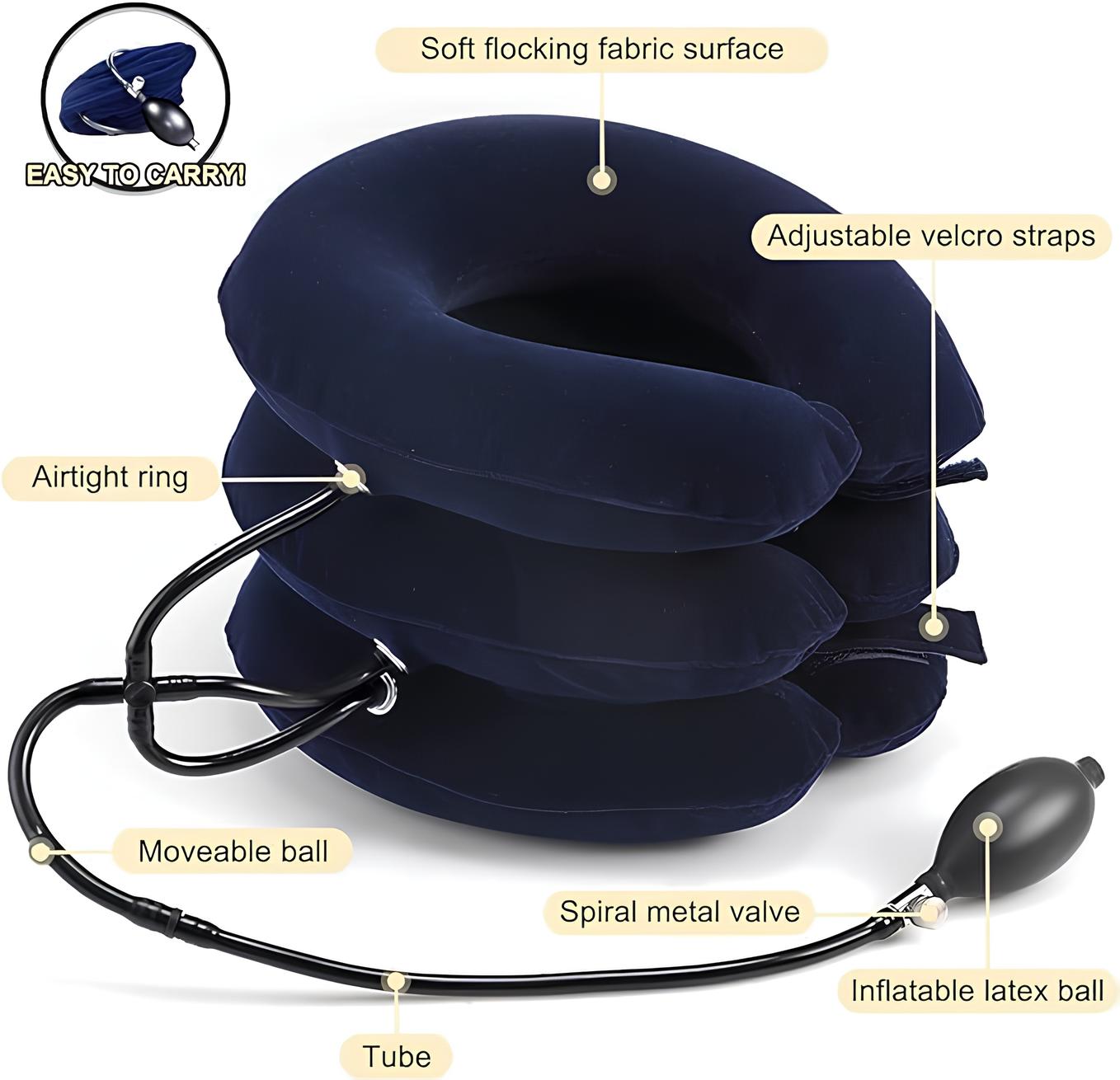 MedoraLife™ Inflatable Cervical Traction Device